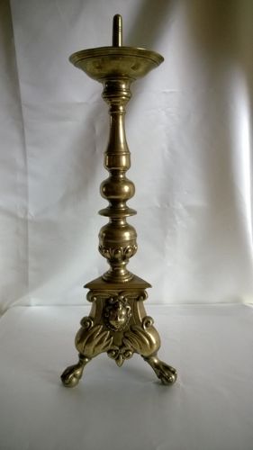 Church candelabra, brass, early 17th century