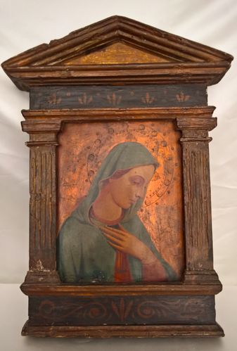 19th century icon in 16th century frame, Italy
