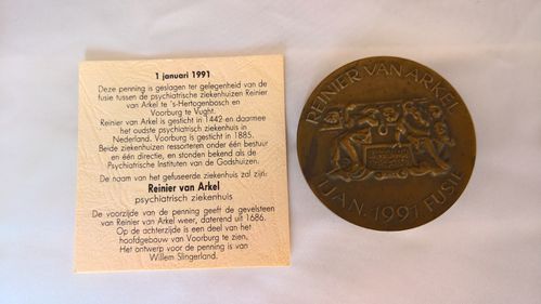 commemorative coin, bronze, 1991